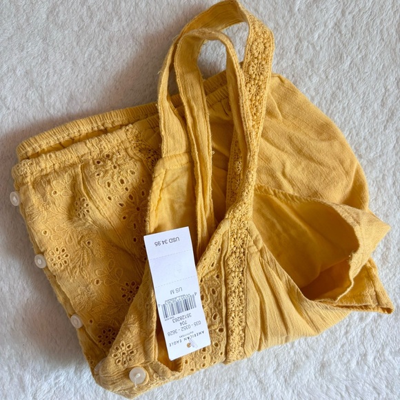 NWT AE Embroidered Crop Cami - Picture 6 of 8